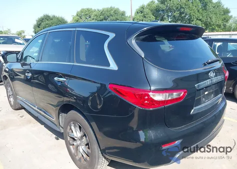 2013 Infiniti Jx35 z USA, uszkodzony, nr VIN 5N1AL0MM7DC306413